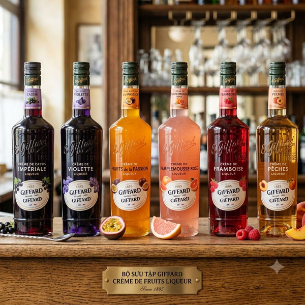 Giffard Creme de Fruits Liqueur