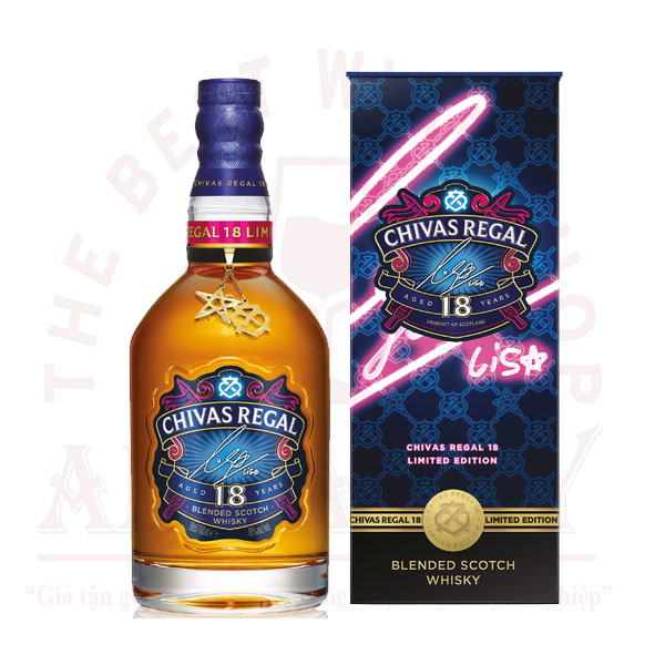 Rượu Chivas 18YO Lisa Limited Edition