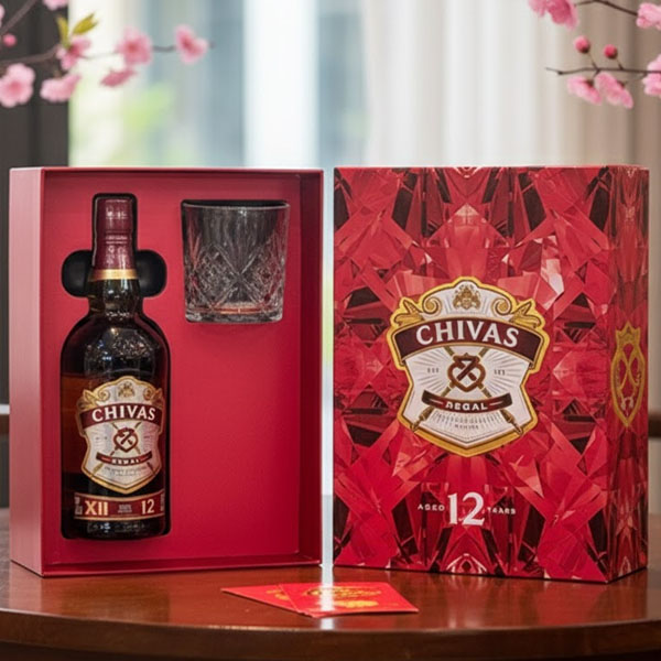 Rượu Chivas Regal 12 Năm Hộp Quà Tết 2026