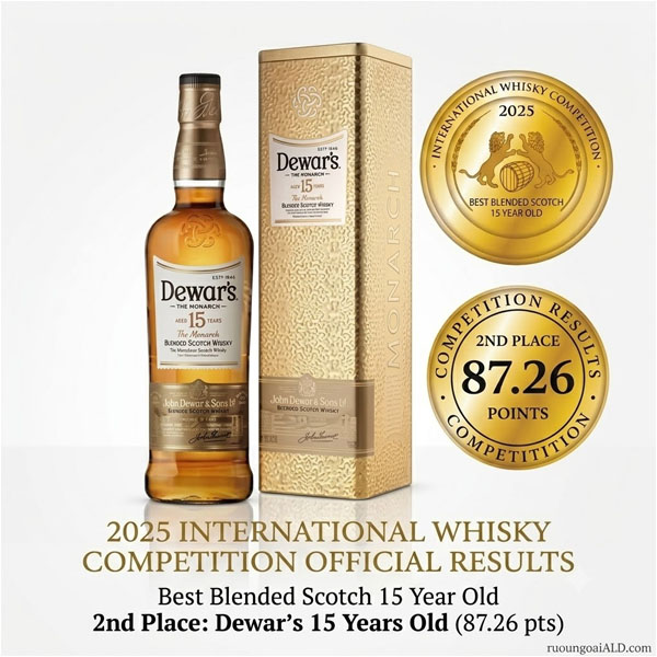Rượu Dewars 15Yo