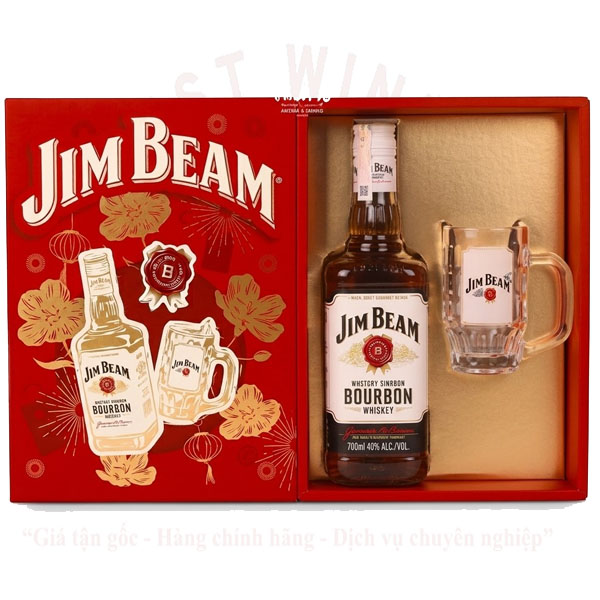 Rượu Jim Beam Bourbon - Hộp Quà Tết 2027