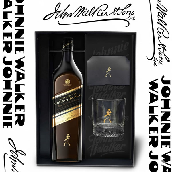 Rượu Johnnie Walker Double Black 1L