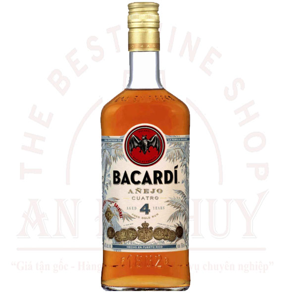 Rượu Rum Bacardi Anejo 4 Years Old