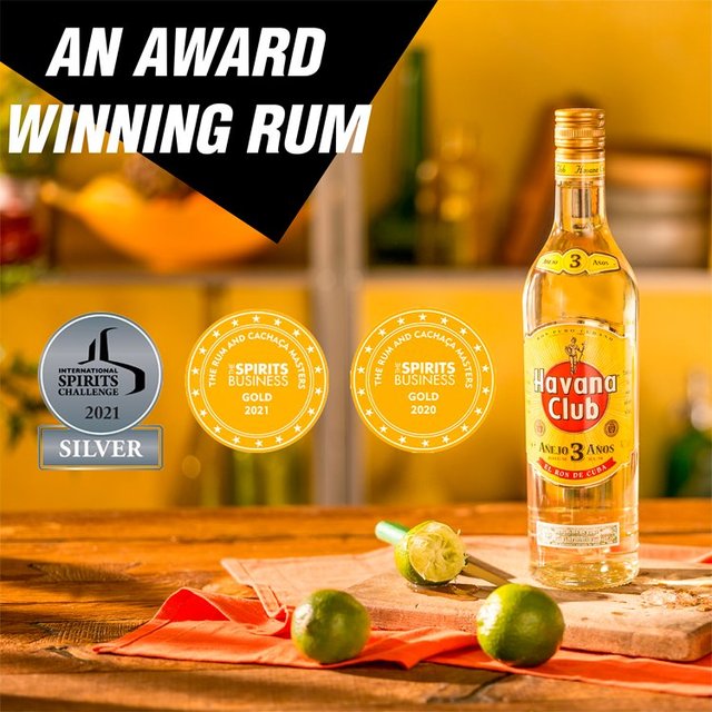 Havana Club 3 Year Old White Rum | Ocado