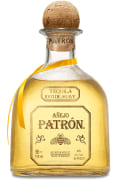 Patron Anejo Tequila Front Bottle Shot