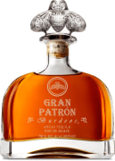 Patron Gran Burdeos Anejo Tequila Front Bottle Shot